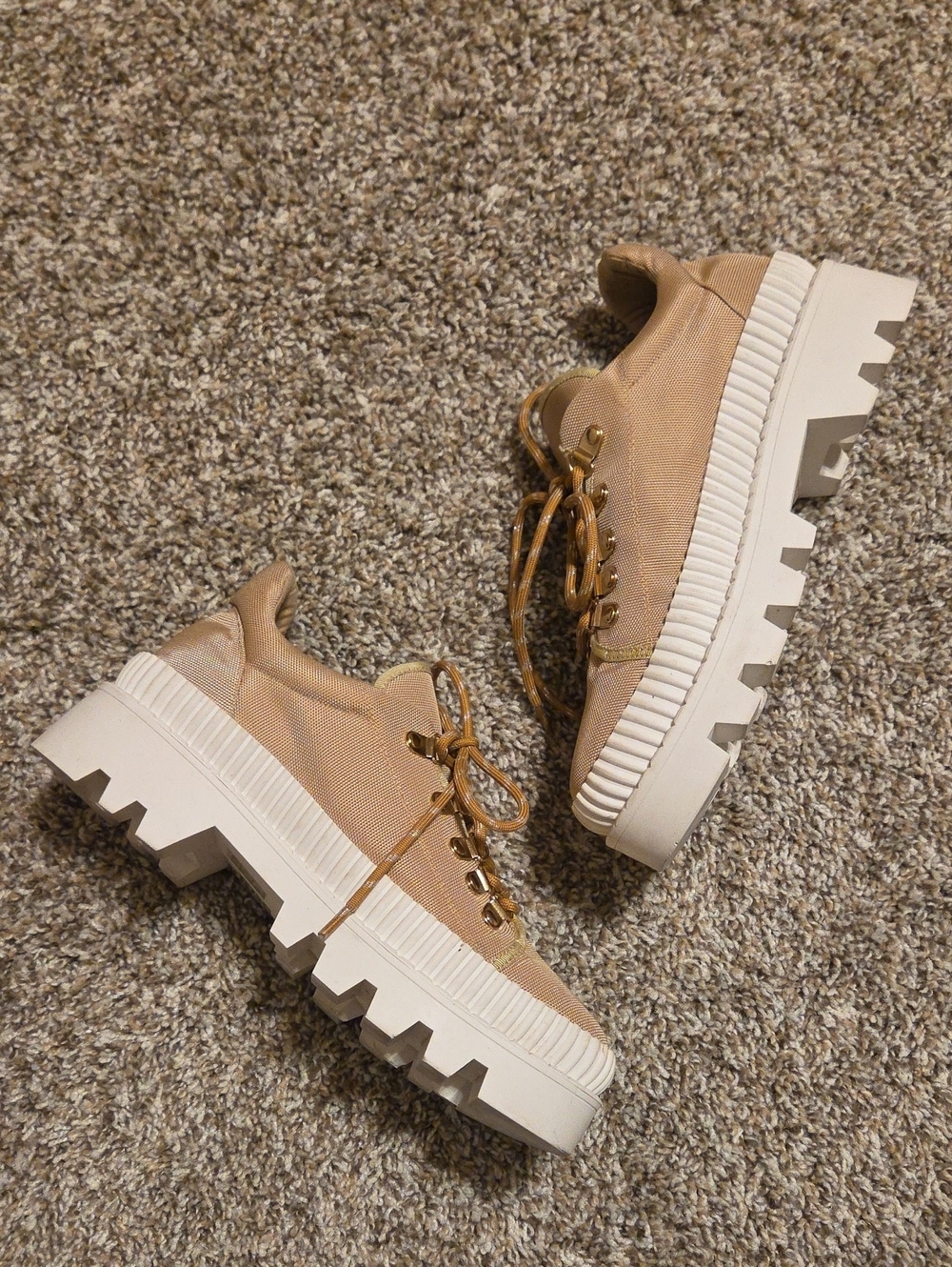 SILENT D Platform Chunky Feel Shoes